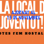 S’ajorna la sessió del Pla Local de Joventut