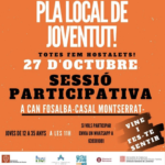 27 octubre. Pla Local Joventut a Can Fosalba