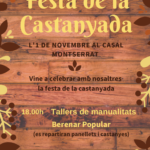 1 novembre. Festa Castanyada Can Fosalba