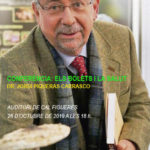 26 octubre. Els bolets i la salut (ajornat al 27 de novembre)