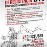 27 octubre. VI 2h Resistència BTT