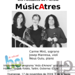 17 novembre. MúsicAtres