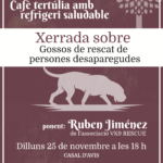 25 novembre. Xerrada: Gossos de rescat