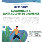 28 novembre. Caminada a Santa Coloma