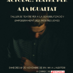 27 novembre. Teatre per a la igualtat