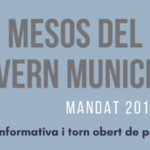 Cap de setmana amb dues conferències i 6 mesos de govern