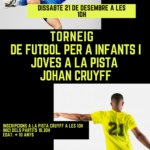 21 desembre. Torneig a la pista Johan Cruyff