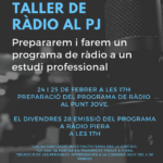 24, 25 i 28 febrer. Taller de ràdio