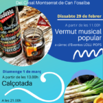 29 febrer. Inauguració Bar Can Fosalba (vermut)