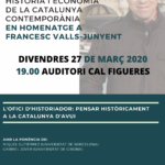 27 març. Xerrada Francesc Valls-Junyent (suspès)