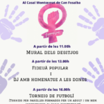 8 març. Dia de la Dona a Can Fosalba