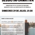 cartell sessió joves migrants