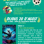 20 agost. Cinema a la Fresca