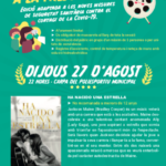 27 agost. Cinema a la Fresca