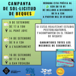 Suport per a la tramitació de beques