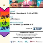 8 octubre. Taller sexualitat i afectivitat