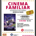 31 octubre. Cinema familiar «Onward» (Cancel·lat)