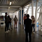 Visita al pavelló de Cabrils