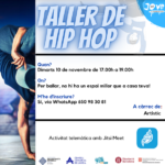 10 novembre. Taller de Hip Hop