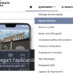 Publicació de videoactes i l’agenda d’alcaldia