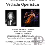 21 febrer. Vetllada operística