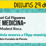 29 març. «Xerrem de medicina»