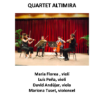18 abril. Quartet Altimira