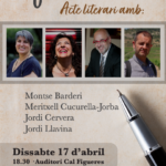 17 abril. «L'ofici d'escriure»