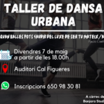 7 maig. Taller dansa urbana
