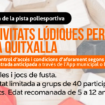 26 juliol. Activitats quitxalla (FM2021)