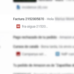 Les factures de l’aigua per e-mail