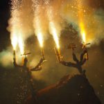 Vespre de foc als Hostalets