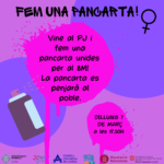 Fem una pancarta