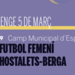 Futbol femení: Hostalets - Berga