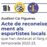 Acte reconeixement esportistes locals FM23
