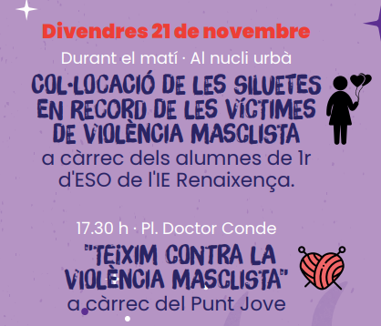 Teixim contra la violència (25N)
