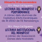 Lectura manifest (25N)