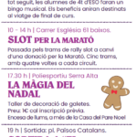 Slot, taller i sortida teatre (Nadal)