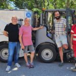 Escombradora per a les urbanitzacions