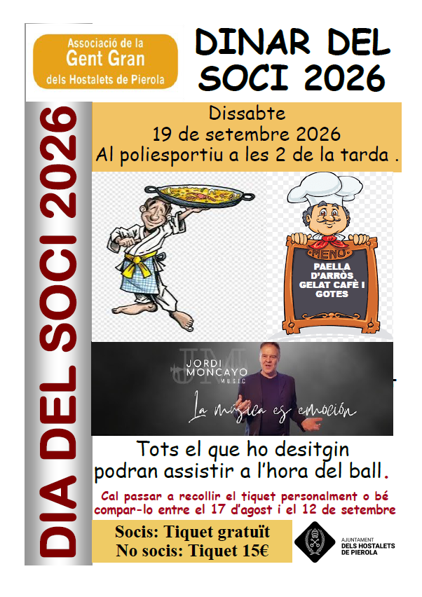 Festa del soci (Gent gran)