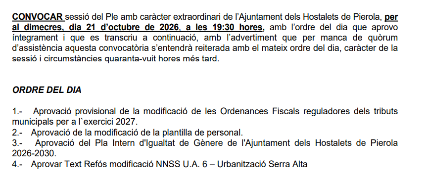 Ple ordenances